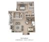2 Bedroom 1 Bath (The Fairway)